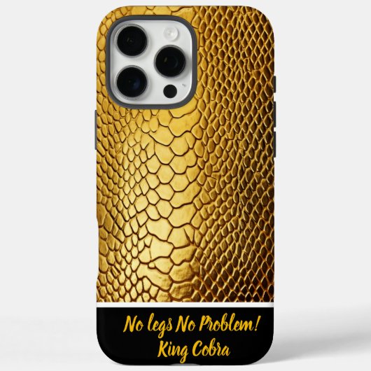Verbluffende gouden slangenhuidpatronen Case-Mate iPhone case (Achterkant)
