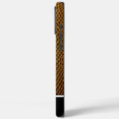 Verbluffende gouden slangenhuidpatronen Case-Mate iPhone case (Achterkant / Links)