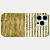 verbluffende gouden strepen Case-Mate iPhone case (Achterkant (horizontaal))