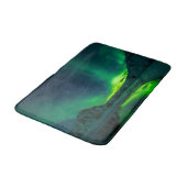 Verbluffende Green Aurora Badmat (Gekanteld)