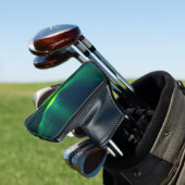 Verbluffende Green Aurora Golfheadcover (Insitu)