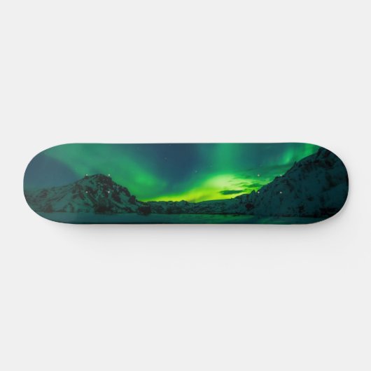 Verbluffende Green Aurora Persoonlijk Skateboard (Horizontaal)