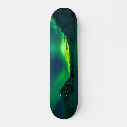 Verbluffende Green Aurora Persoonlijk Skateboard (Voorkant)
