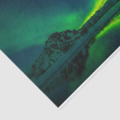 Verbluffende Green Aurora Tissuepapier (Detail)