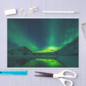 Verbluffende Green Aurora Tissuepapier (Craft)