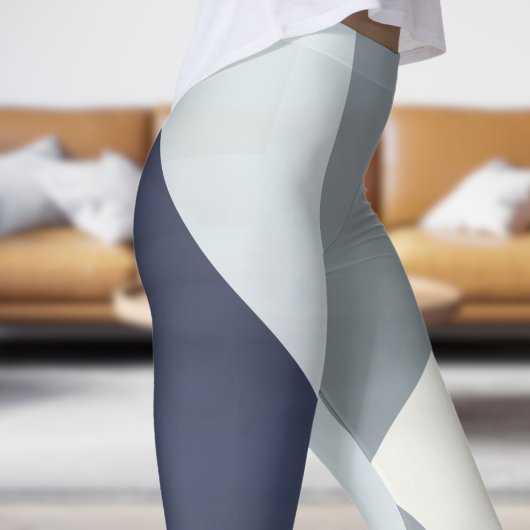 Verbluffende grijze Fade Abstract Leggings