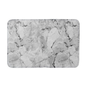 Verbluffende grijze stenen mozaïek Cascade Medium  Badmat