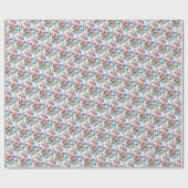 VERBLUFFENDE GRILLIGE BLOEM CADEAUPAPIER (Vlak)