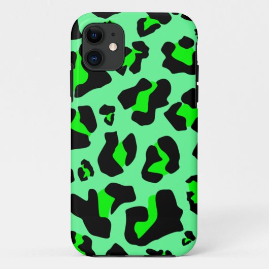 Verbluffende groene luipaard afdrukken - iPhone 5- Case-Mate iPhone Case (Achterkant)