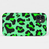 Verbluffende groene luipaard afdrukken - iPhone 5- Case-Mate iPhone Case (Achterkant (horizontaal))