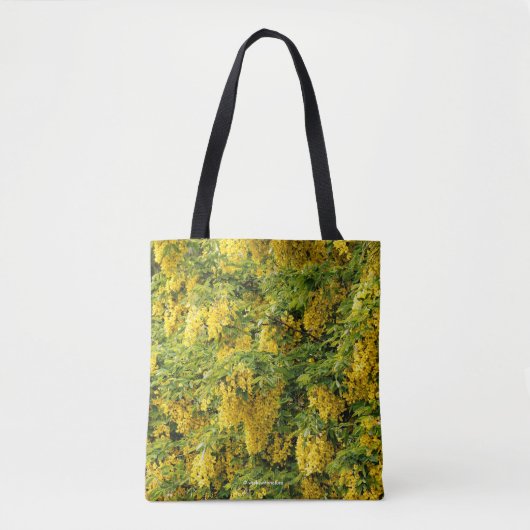 Verbluffende gulden keten/laburnum boom tote bag (Voorkant)