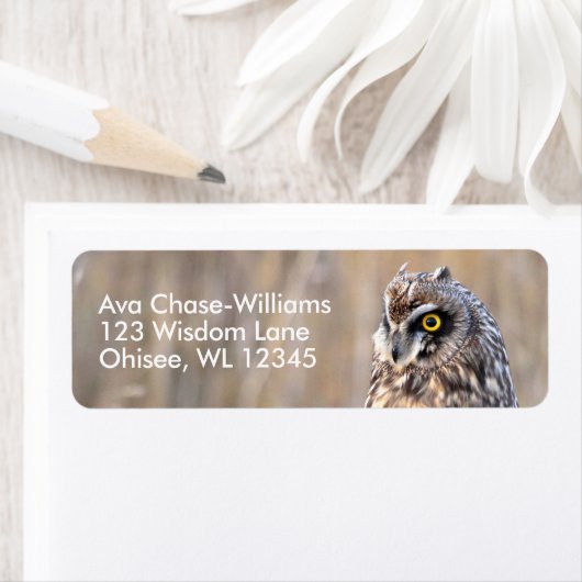 Verbluffende havermout in moerassen etiket (Insitu)