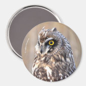 Verbluffende havermout in moerassen magneet (Voorkant / Achterkant)