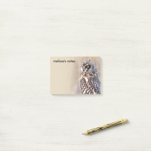 Verbluffende havermout in moerassen post-it® notes (Op bureau)