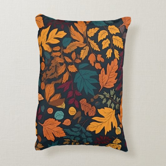 Verbluffende herfst accent kussen (Achterkant (Verticaal))