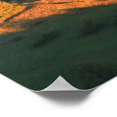 Verbluffende herfstlandschappen vanuit Šilentabor, Poster (Hoek)