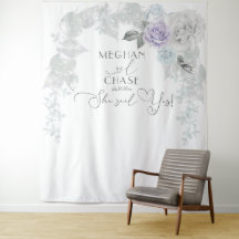 Verbluffende Ijsblauwe Sering en Witte Rozenboog