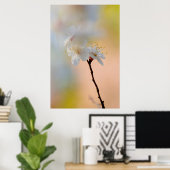 Verbluffende Japanse prijsbloemen Poster (Thuiskantoor)