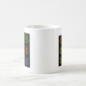 Verbluffende Keniaanse vlinder vlag typografie Ele Koffiemok (Center)