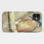 Verbluffende kingfisher in Waterverf Case-Mate iPhone Case (Achterkant (horizontaal))