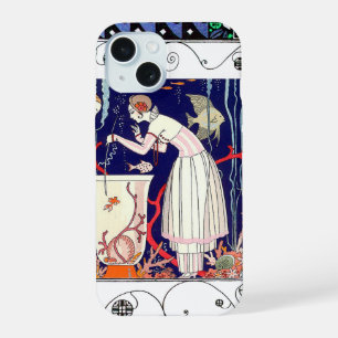 VERBLUFFENDE KLEINE VIS ,ART DECO SCHOONHEID MODE iPhone 15 CASE