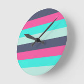 Verbluffende kleurencombinaties Kunst & Muur Décor Ronde Klok (Hoek)
