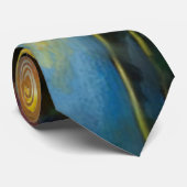 Verbluffende kleurrijke Abstracte Mannen Stropdas (Opgerold)