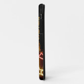 Verbluffende klok bij Kerstmis Case-Mate iPhone Case (Achterkant/links)