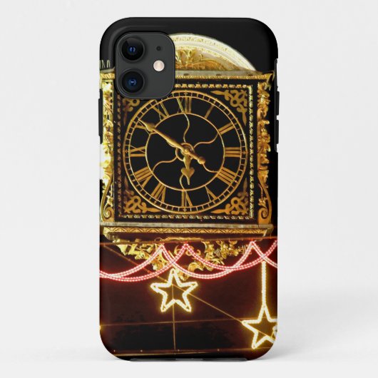 Verbluffende klok bij Kerstmis Case-Mate iPhone Case (Achterkant)