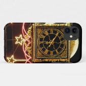 Verbluffende klok bij Kerstmis Case-Mate iPhone Case (Achterkant (horizontaal))