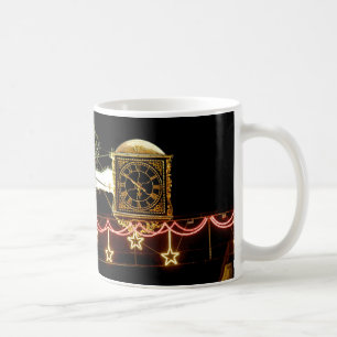 Verbluffende klok bij Kerstmis Koffiemok