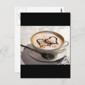 Verbluffende koffiefoto briefkaart (Voorkant / Achterkant)