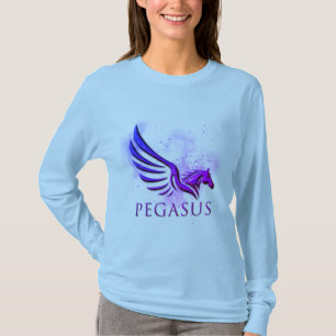 Verbluffende kosmische achtergrond van Pegasus T-shirt
