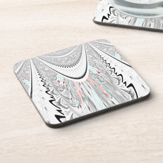 Verbluffende kunst. bier onderzetter (Linkerzijde)