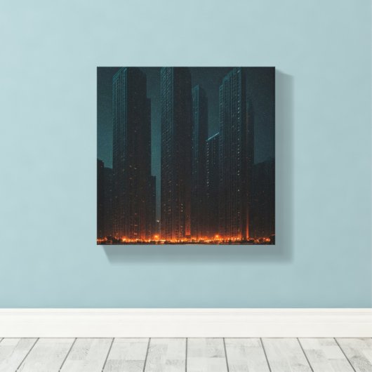 Verbluffende kunst canvas afdruk (Insitu (Houten vloer))