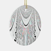 Verbluffende kunst. keramisch ornament (Rechts)