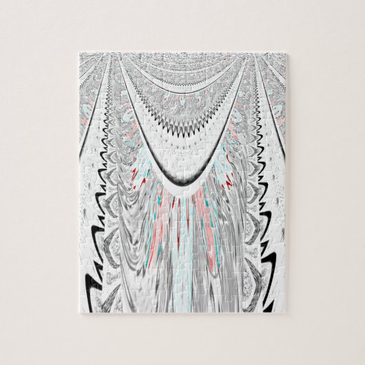 Verbluffende kunst. legpuzzel (Verticaal)