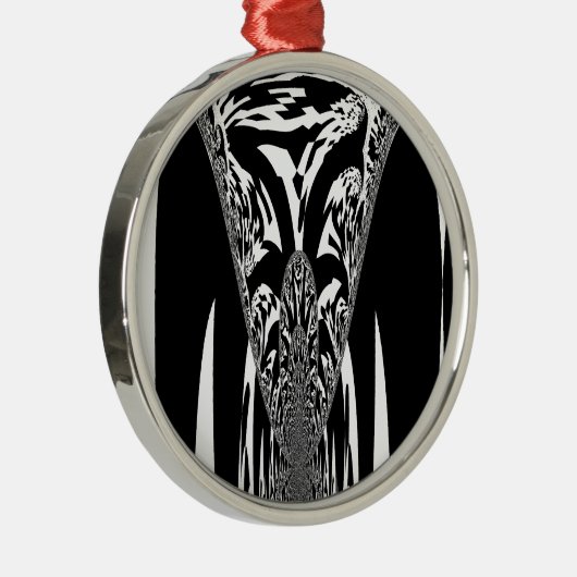 Verbluffende kunst metalen ornament (Rechts)