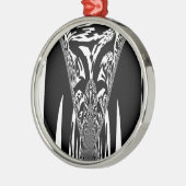 Verbluffende kunst metalen ornament (Links)