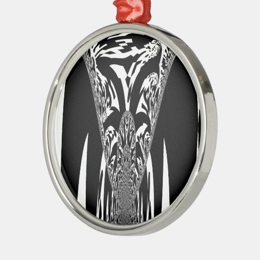 Verbluffende kunst metalen ornament (Links)