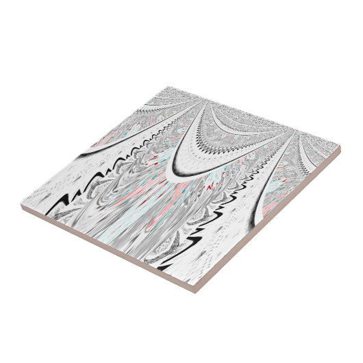 Verbluffende kunst. tegeltje (Zijkant)