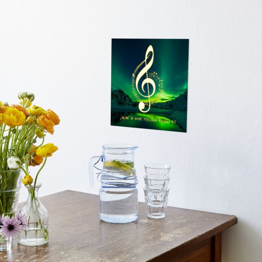 Verbluffende Kunst voor Muziek Liefhebbers met Noo Folie Afdrukken (Laag (Keuken))