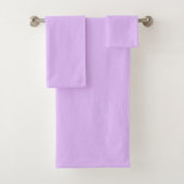 Verbluffende Lavender Spice 3-puntendoekset Bad Handdoek (Insitu)