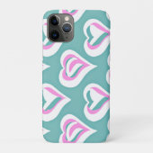 Verbluffende liefde hart patroon Case-Mate iPhone case (Achterkant)