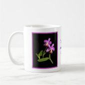 Verbluffende magenta Cattleya Orchid Mok (Links)
