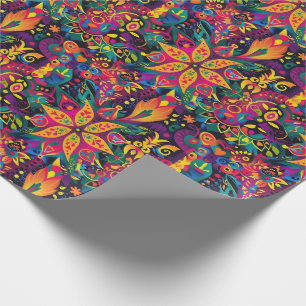 Verbluffende Mandalas Diwali Cadeaupapier