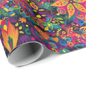 Verbluffende Mandalas Diwali Cadeaupapier (Rol Hoek)