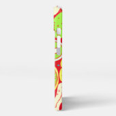 Verbluffende mengsels van patronen voor fruit. Bes iPhone Hoesje (Linkerkant)