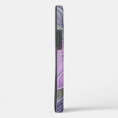 Verbluffende moderne abstracte fractale kunst bloe Case-Mate iPhone case (Achterkant / Rechts)