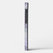 Verbluffende moderne abstracte fractale kunst bloe Case-Mate iPhone case (Achterkant / Links)